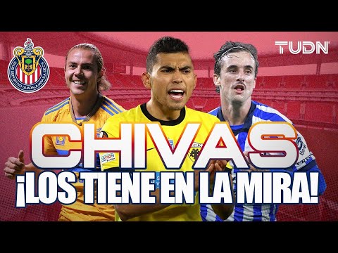 ¡QUIEREN ROMPER EL MERCADO! Chivas tiene tres nombres para reforzar el ataque | TUDN