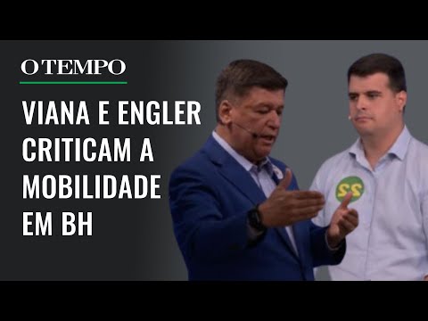 Viana defende legado do metrô e Engler quer auditoria de contratos de ônibus