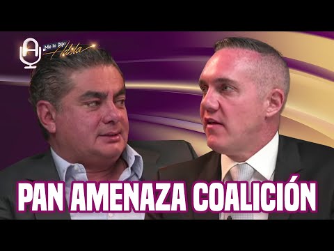 PAN a punto de QUEBRAR la ALIANZA OPOSITORA en CDMX: ADRIÁN RUBALCAVA y LUIS CHÁZARO