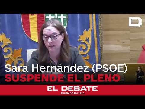 Una alcaldesa socialista suspendió el Pleno para escuchar la decisión de Sánchez sobre su futuro
