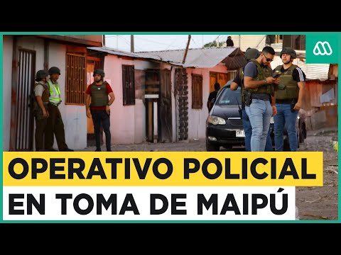Operativo en toma de Maipú: Alcalde pide militares en las calles dentro de la comuna