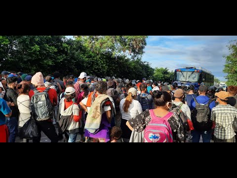 Sondeo en la frontera de Agua Caliente por ingreso de migrantes