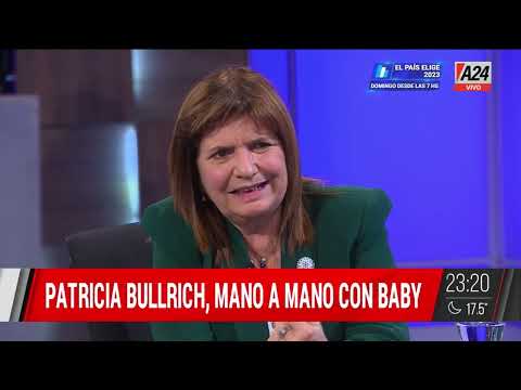 Patricia Bullrich mano a mano con Baby Etchecopar: Javier Milei reproduce al peor kirchnerismo