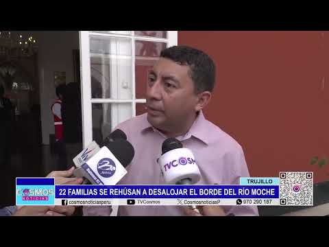 Trujillo: 22 familias se rehúsan a desalojar el borde del Río Moche