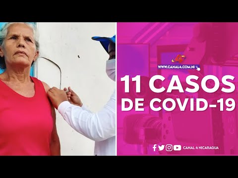 Nicaragua registra 11 casos positivos de COVID-19 en la última semana