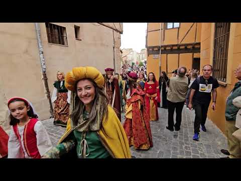 Es Segovia. 550 Aniversario Proclamación Reina  Isabel La Católica. María Castro. Alcázar. 5/10/2024