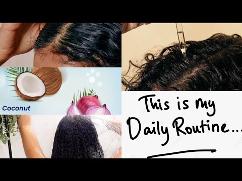 LITTLE EXTRA efforts! BIG hair difference(How i grow my hair so long just in 2 months) #haircaretips