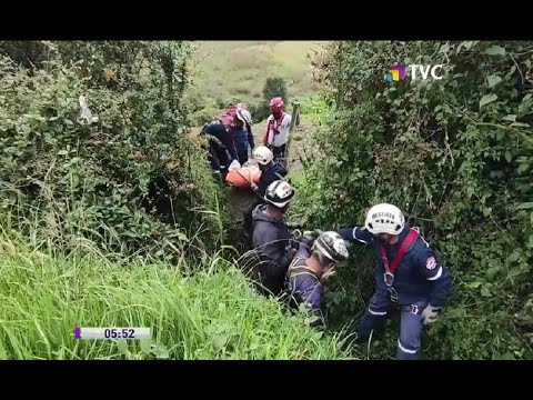 Rescatan el cuerpo de joven en un camino ilegal en Ipiales