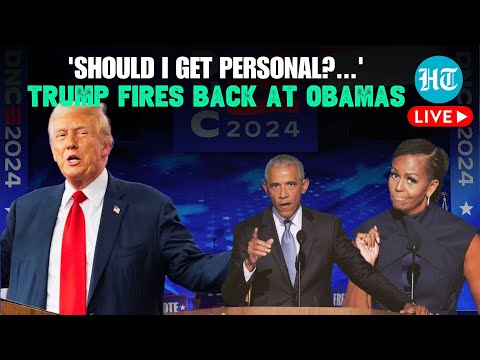 Trump North Carolina Rally Live | Donald Trump Hits Back At Obama 'Should I Get Personal?'