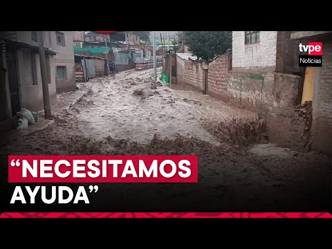 Moquegua: huaico arrasa con viviendas y carreteras