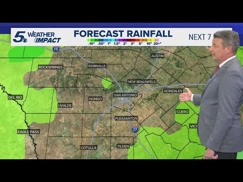 Hot temperatures remain, slim chance of rain next week | KENS 5 Weather Impact Forecast