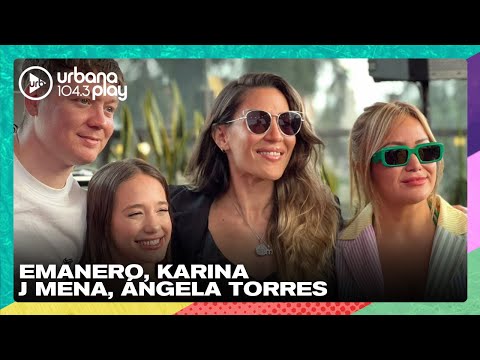 Emanero, Karina, J Mena y Ángela nos cuentan el detrás de SINVERGÜENZA en #VueltaYMedia