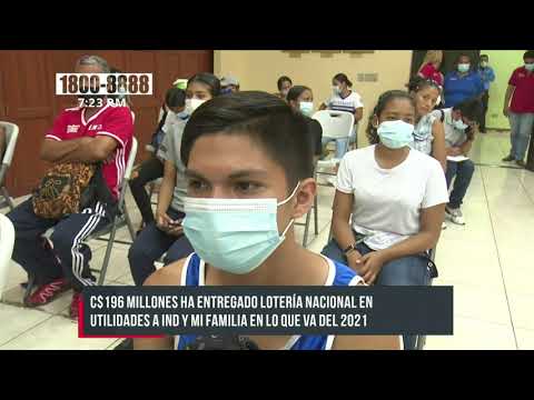 C$196 millones ha entregado Lotería Nacional en utilidades 2021 - Nicaragua