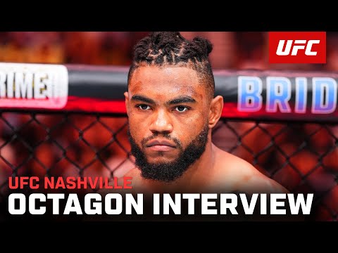 Morgan Charrière Octagon Interview | UFC Nashville