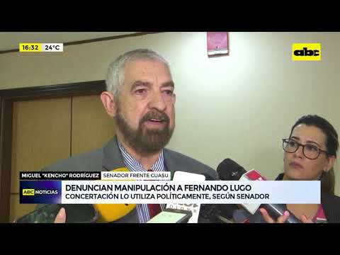 Lugo está siendo manipulado, dicen desde el Frente Guasu