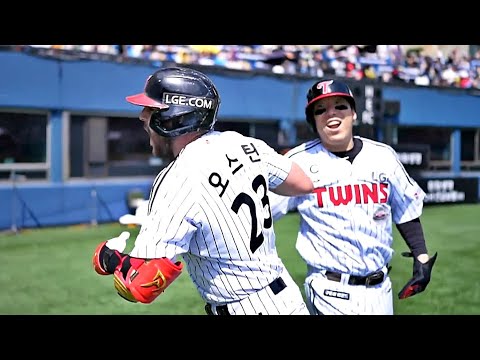 [KIA vs LG] 엄청난 파워의 LG 오스틴! 먼저 앞서가는 2점 홈런! | 4.27 | KBO 모먼트 | 야구 하이라이트