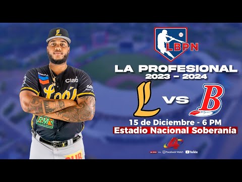 Leones de León VS Indios Bóer - Liga de Béisbol Profesional Nacional (LBPN) – 2023 - 2024