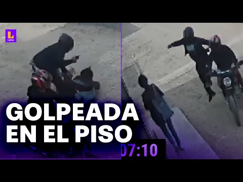 Puente Piedra: Ladrones golpean a mujer en el piso para robarle su celular