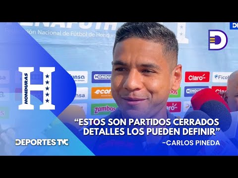 Carlos Pineda revela cuál es la ventaja que tiene Honduras ante Costa Rica