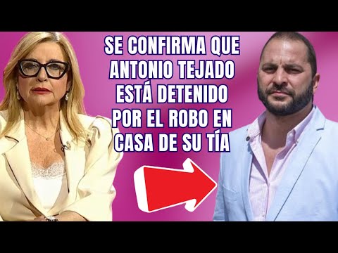 INMACULADA CASAL pareja de MARÍA DEL MONTE confirma que ANTONIO TEJADO está DETENIDO por el ROBO