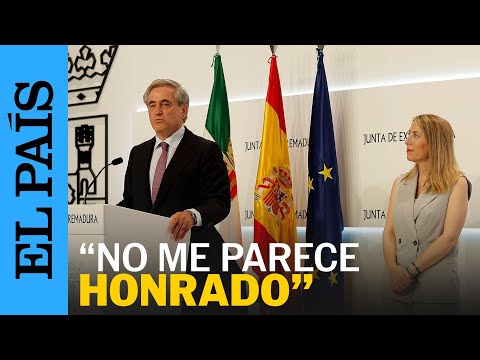 ESPAÑA | Higuero sigue en el gobierno de Extremadura: No comparto el giro que ha dado Vox