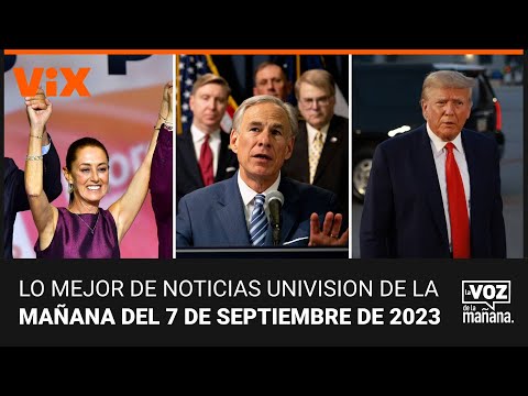 Lo mejor de Noticias Univision de la mañana del 7 de septiembre de 2023