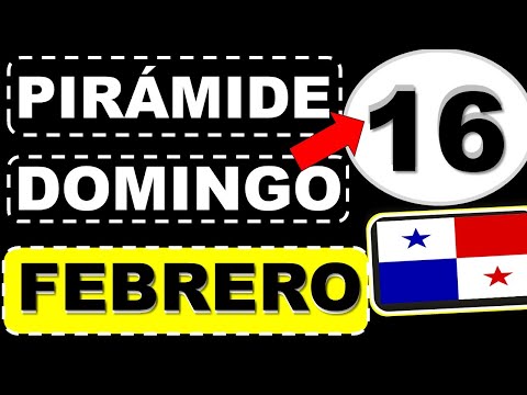 Pirámide de la Lotería de Panamá para Domingo 16 de Febrero 2025 Decenas Suerte Sorteo Dominical Hoy