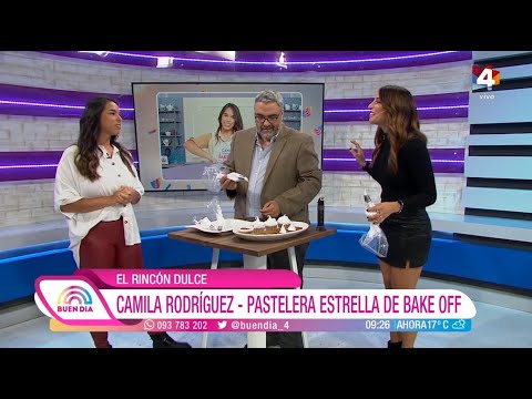 Buen Día - El rincón dulce: Camila Rodríguez, pastelera estrella de Bake Off