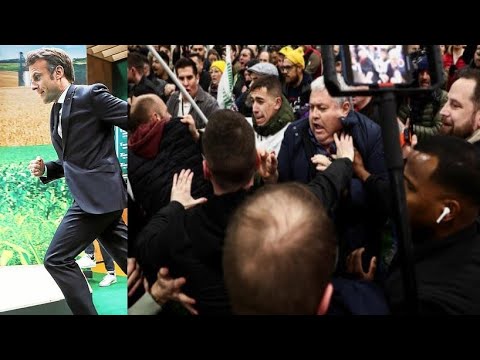 Macron au Salon de l’Agriculture : coups de poing, bagarres, extrême tension
