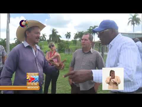 Valdés Mesa visitó  a entidades productivas y agrícolas de Santiago de Cuba