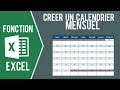 EXCEL - CR?ER UN CALENDRIER MENSUEL AUTOMATIQUE (+ Fichier ? t?l?charger)[1]