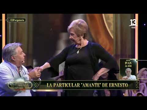 Beso entre Ernesto Belloni y Patty Cofré | El Purgatorio | Canal 13