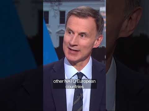 UK's Hunt: 'We Can't Depend on US to Defend Europe'