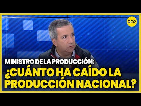 Ministro Raúl Pérez Reyes da detalles de la producción nacional y qué medidas se vienen realizando