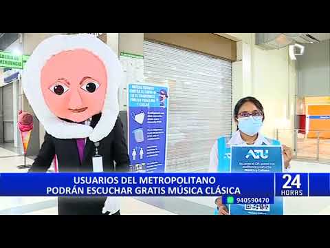 USUARIOS DEL METROPOLITANO PODRÁN ESCUCHAR GRATIS MÚSICA CLÁSICA