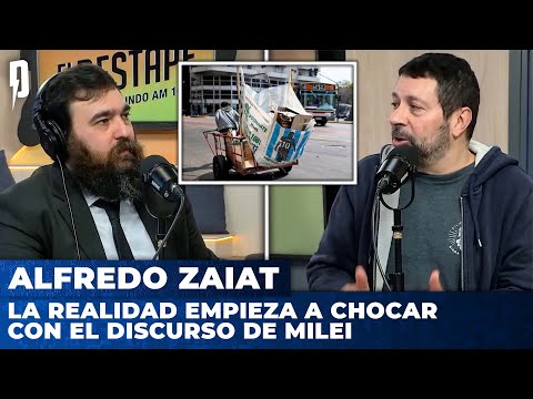 LA REALIDAD EMPIEZA A CHOCAR CON EL DISCURSO DE MILEI | Alfredo Zaiat con Nico Lantos