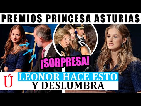 Leonor DESLUMBRA y SORPRENDE con ESTO QUE HIZO y NADIE IMAGINABA: destapado por Letizia, Sofía...