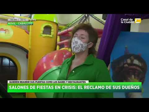Salones de fiestas infantiles en crisis: el reclamos de los dueños (1) en Hoy Nos Toca a las Diez