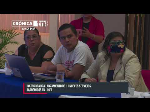INATEC lanzó 11 nuevos servicios académicos virtuales - Nicaragua