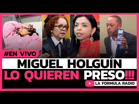 Michael Migue Holguín lo quieren preso y Nelfa Nuñez hace el ridiculo o fue real