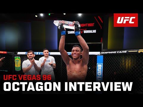 Mairon Santos Octagon Interview | UFC Vegas 96