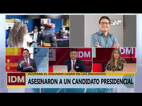 Ecuador: Asesinaron a un candidato presidencial