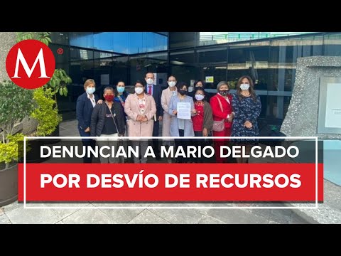 Mun?oz Ledo y diputadas denuncian a Mario Delgado por desvi?o de recursos