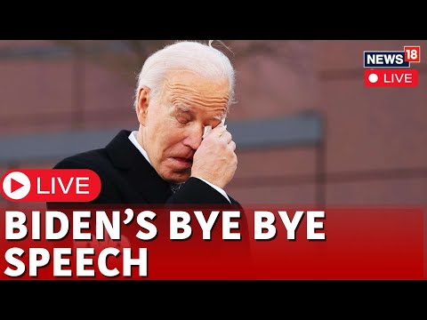 Joe Biden Live | Joe Biden Farewell Speech Live | Joe Biden Bids Farewell Before US Elections Live