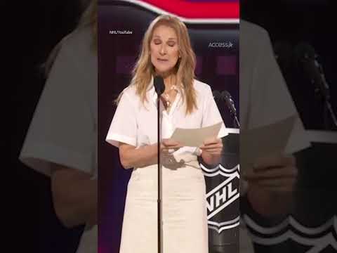 Céline Dion Makes SURPRISE APPEARANCE at NHL Draft #shorts