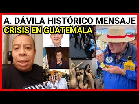 URGENTE GUATEMALA DIPUTADO ALDO DAVILA EN HISTORICO MENSAJE GIAMMATTEI Y LA CRISIS EN GUATEMALA
