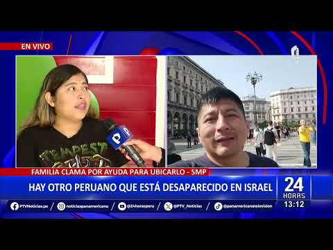 ¡Peruano desaparecido en Israel! Ayúdanos a encontrar a Julián Inti Cabrera Inga