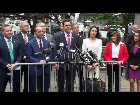 Republican lawmakers lit into Michael Cohen's credibility outside Trump trial in New York