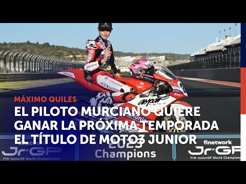 Máximo Quiles competirá en Moto3 Junior | La 7