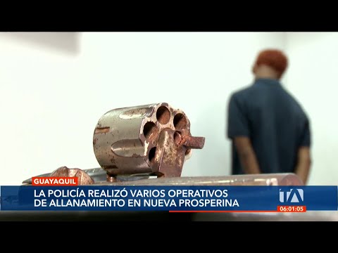 La Policía liberó a varias personas secuestradas en un centro de rehabilitación en Guayaquil